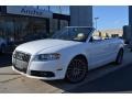 Ibis White - A4 3.2 quattro Cabriolet Photo No. 2