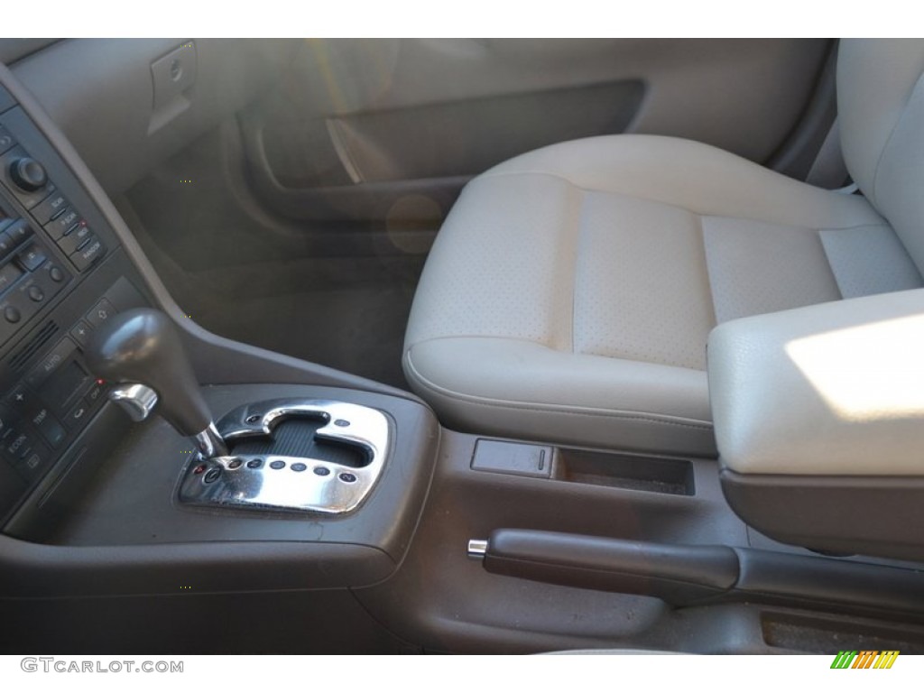 2001 A4 1.8T quattro Sedan - Casablanca White / Ecru/Onyx photo #14