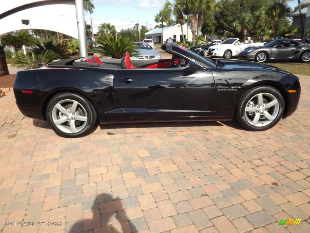 Black 2011 Chevrolet Camaro LT Convertible Exterior Photo #58918142