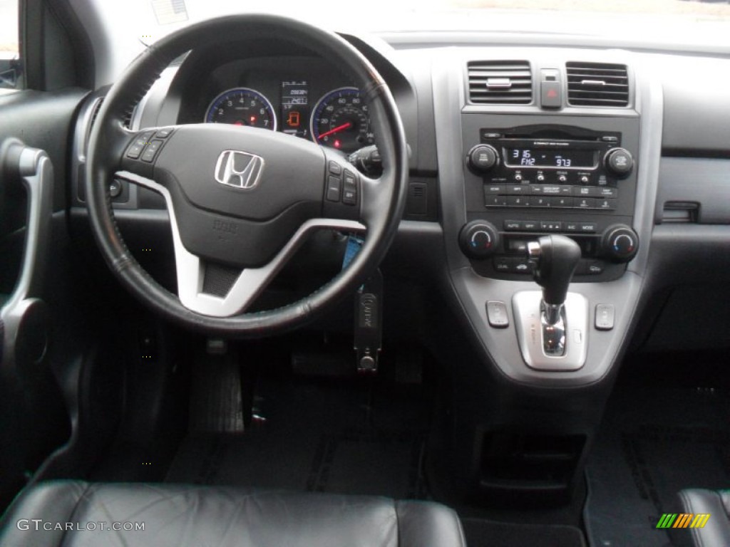 2008 CR-V EX-L 4WD - Royal Blue Pearl / Black photo #16