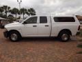 2010 Stone White Dodge Ram 1500 ST Quad Cab  photo #4