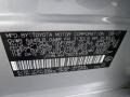 1F2: Mercury Silver Metallic 2008 Lexus LS 460 Color Code