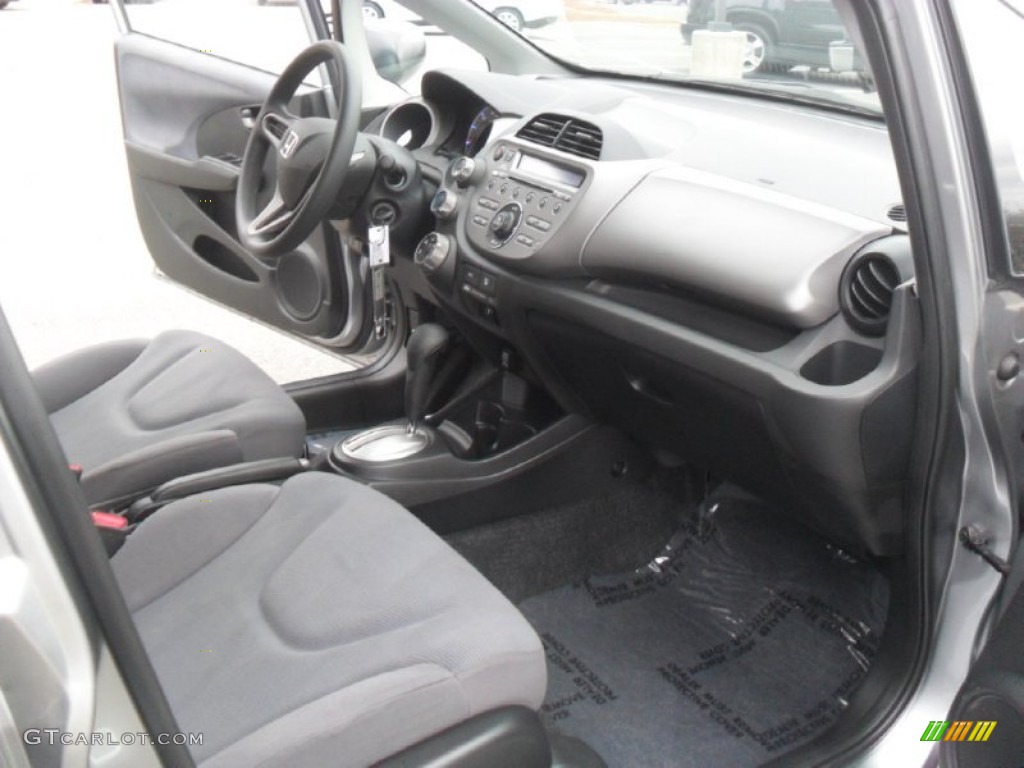 Gray Interior 2010 Honda Fit Standard Fit Model Photo #58918649