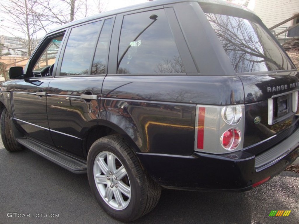 2006 Range Rover HSE - Buckingham Blue Metallic / Sand/Jet photo #3