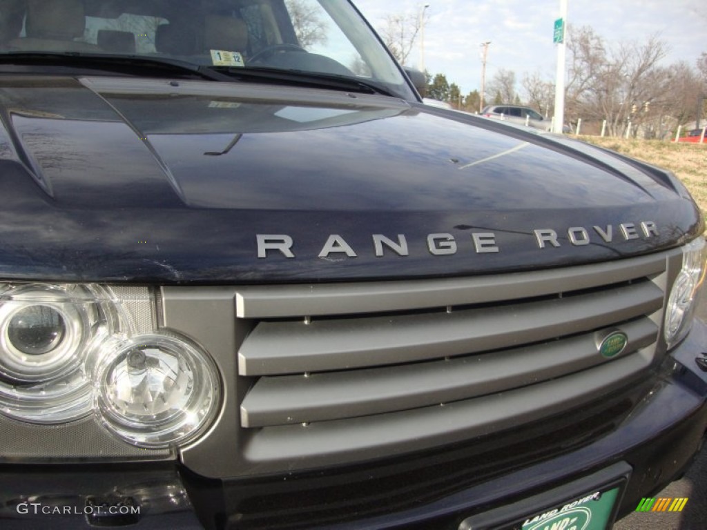 2006 Range Rover HSE - Buckingham Blue Metallic / Sand/Jet photo #8