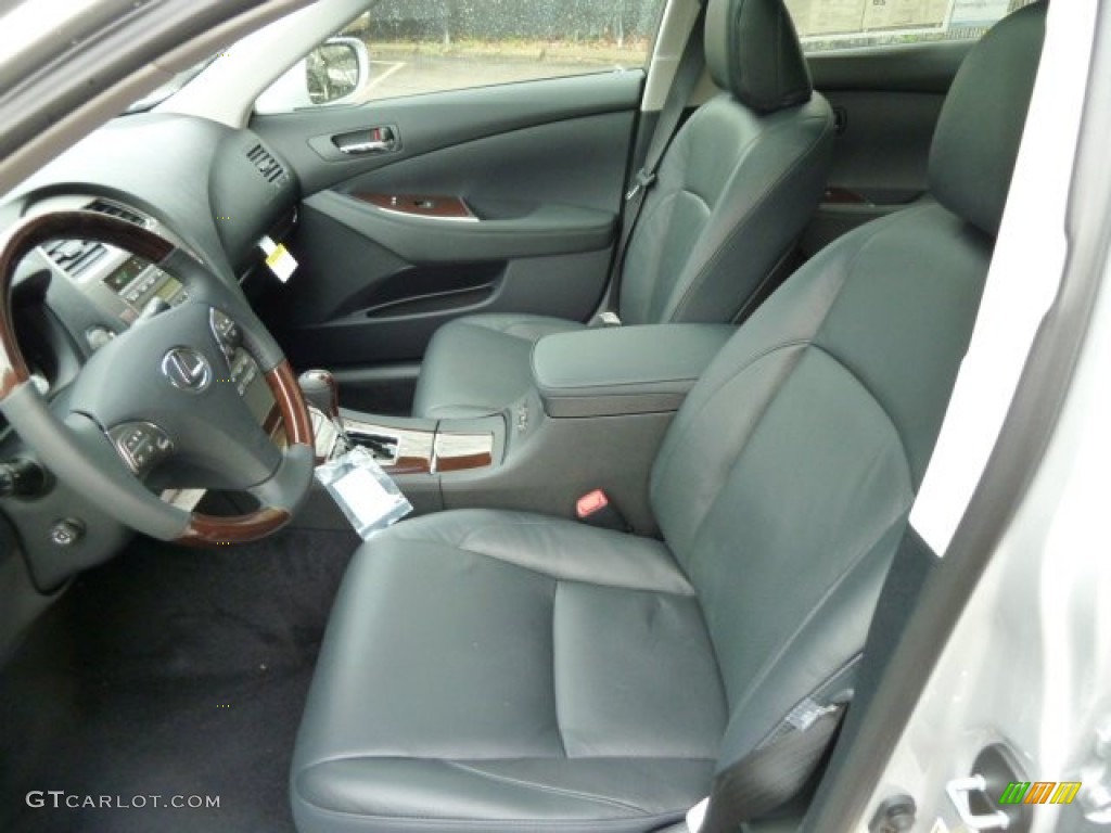 Black Interior 2012 Lexus ES 350 Photo #58919516
