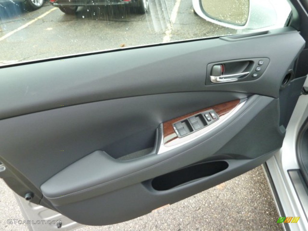 2012 Lexus ES 350 Black Door Panel Photo #58919537