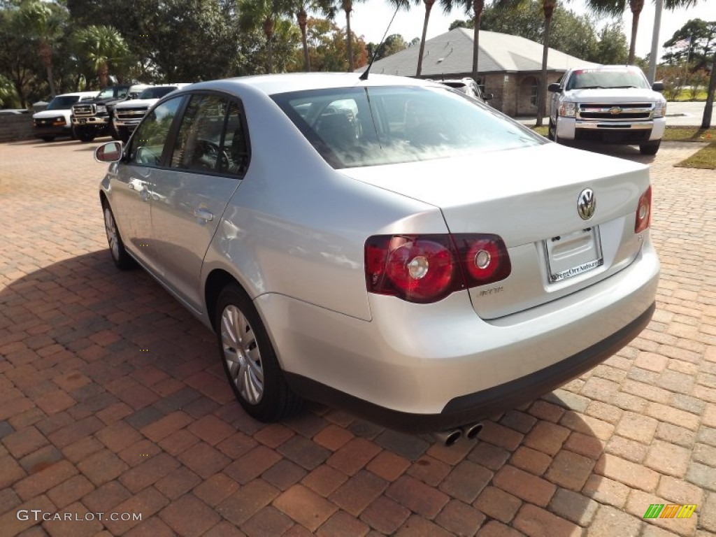 2010 Jetta S Sedan - Reflex Silver Metallic / Titan Black photo #5