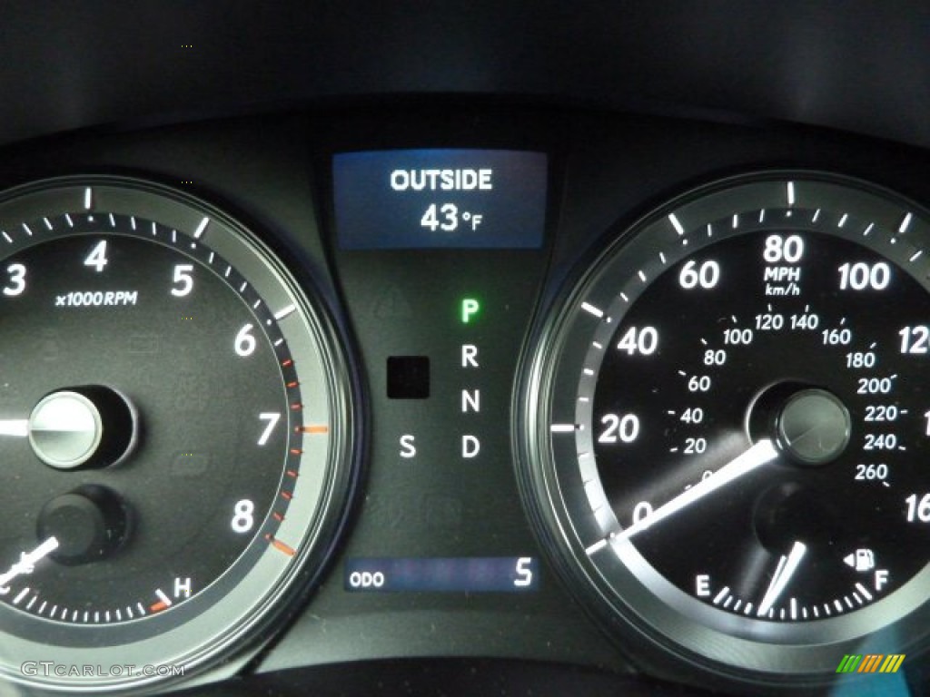 2012 Lexus ES 350 Gauges Photo #58919582