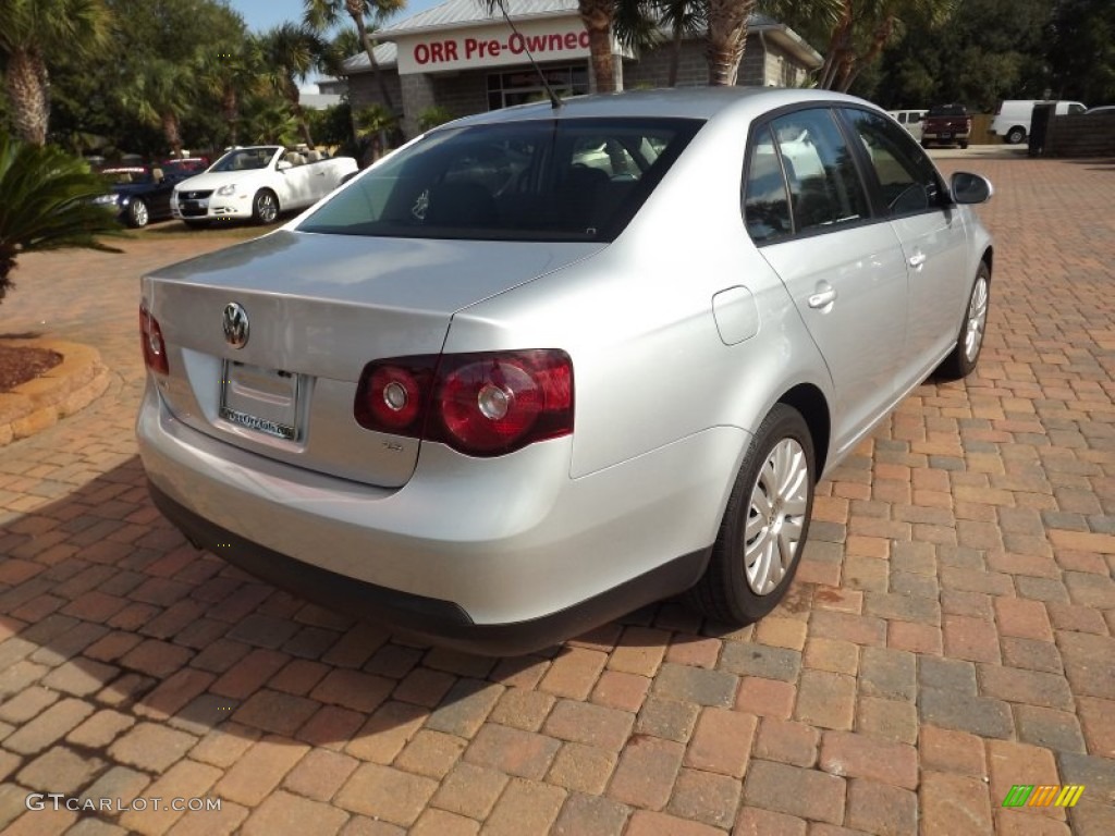 2010 Jetta S Sedan - Reflex Silver Metallic / Titan Black photo #7