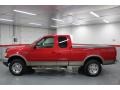 Bright Red 2001 Ford F150 XLT SuperCab 4x4 Exterior