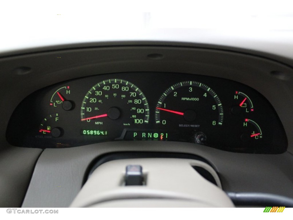 2001 Ford F150 XLT SuperCab 4x4 Gauges Photo #58921133