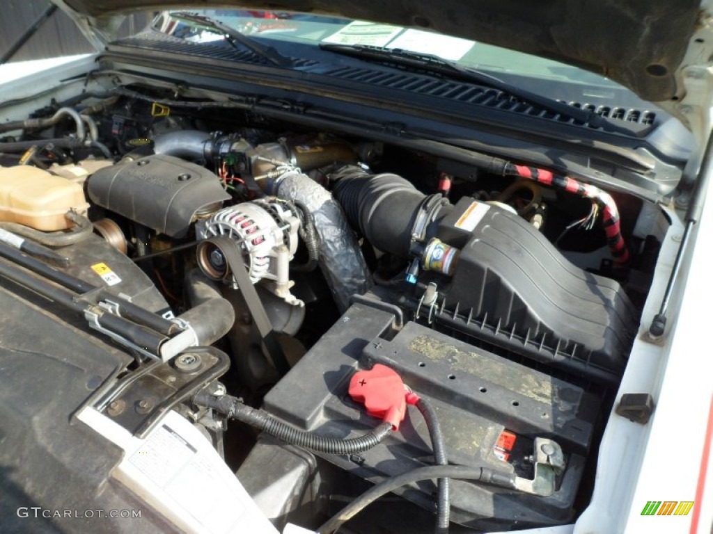 2002 Ford F350 Super Duty XL Regular Cab Chassis 7.3 Liter OHV 16V Power Stroke Turbo Diesel V8 Engine Photo #58921898