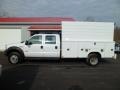 Oxford White - F550 Super Duty XL Crew Cab Utility Truck Photo No. 1