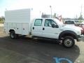 Oxford White - F550 Super Duty XL Crew Cab Utility Truck Photo No. 2