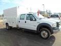 Oxford White - F550 Super Duty XL Crew Cab Utility Truck Photo No. 9