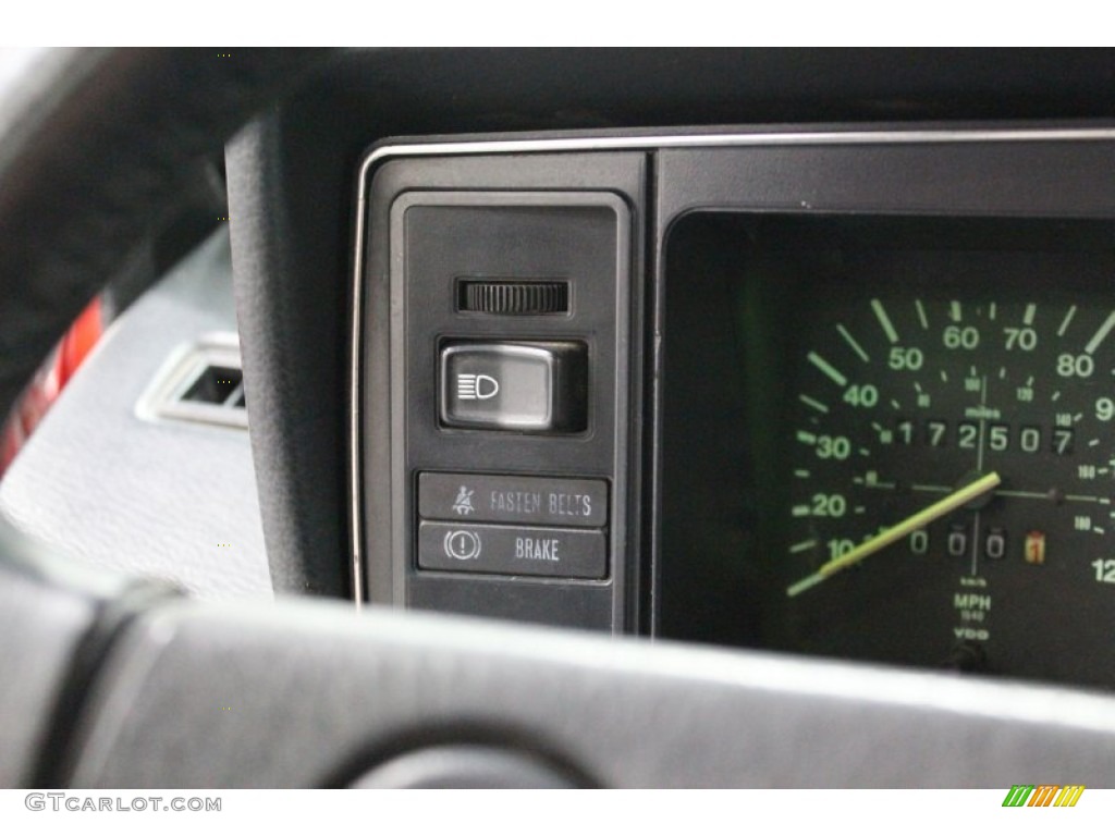 1981 Volkswagen Rabbit Pickup Caddy Controls Photo #58922702