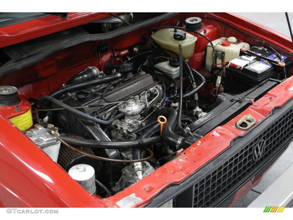 1981 Volkswagen Rabbit Pickup Caddy 1.6 Liter SOHC 8-Valve 4 Cylinder Engine Photo #58922762