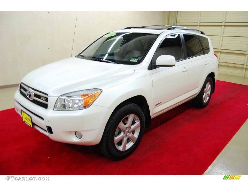 Blizzard White Pearl 2006 Toyota RAV4 Limited Exterior Photo #58922785
