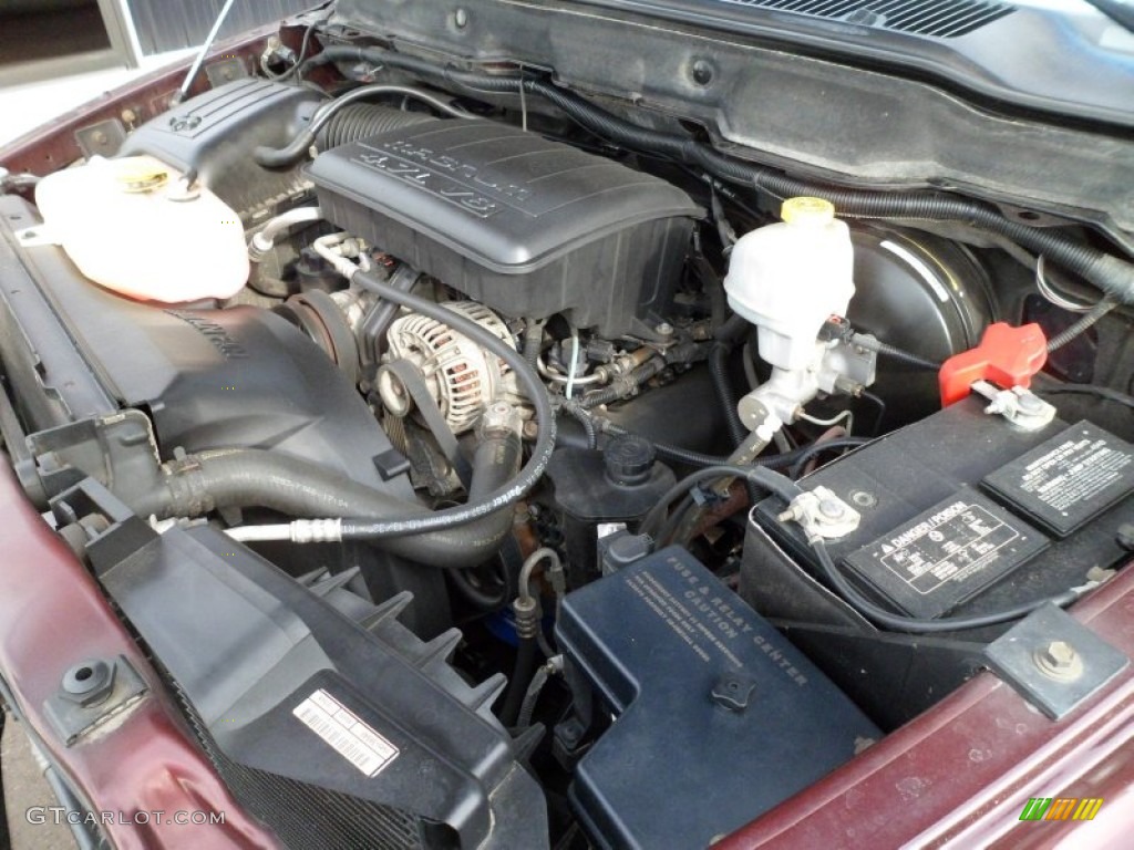 2004 Dodge Ram 1500 SLT Regular Cab 4x4 4.7 Liter SOHC 16-Valve V8 Engine Photo #58923079