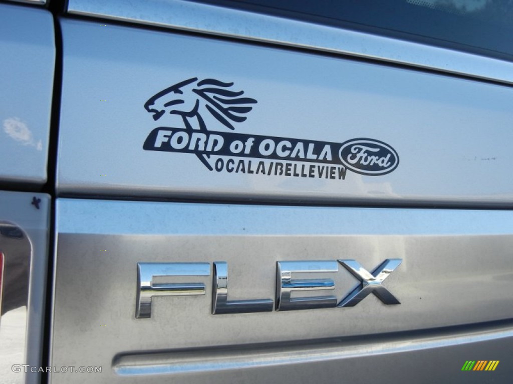 2011 Flex Limited - Ingot Silver Metallic / Charcoal Black photo #9