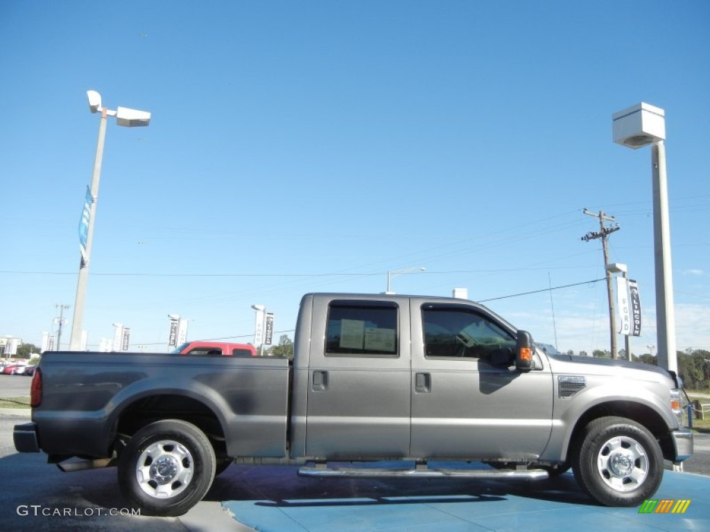 Sterling Gray Metallic 2010 Ford F250 Super Duty XLT Crew Cab Exterior Photo #58924761