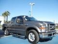 2010 Sterling Gray Metallic Ford F250 Super Duty XLT Crew Cab  photo #7