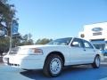 2001 Vibrant White Ford Crown Victoria LX  photo #1