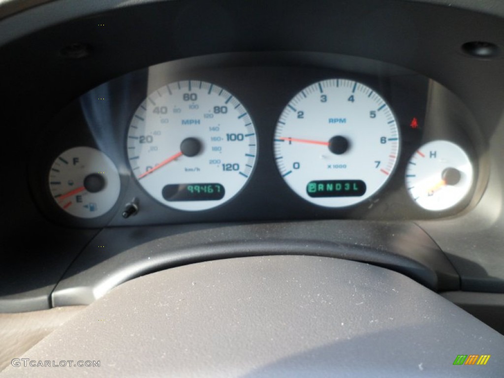 2003 Chrysler Town & Country LX Gauges Photo #58925191