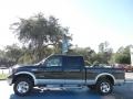 2005 Black Ford F250 Super Duty Lariat Crew Cab 4x4  photo #2