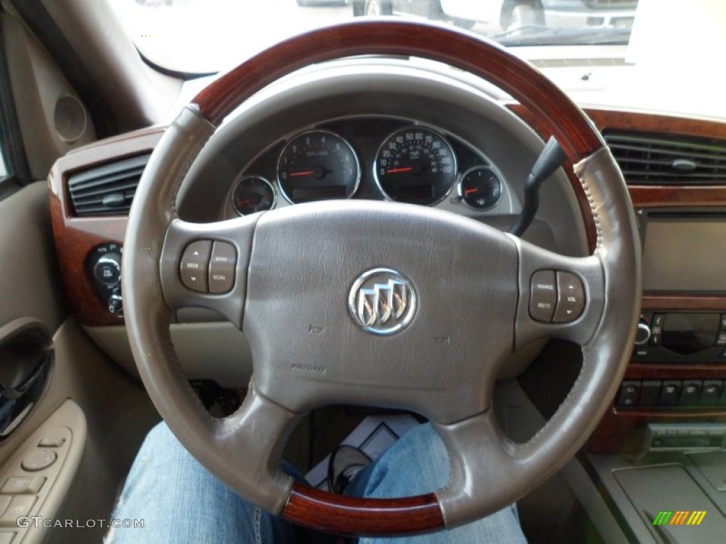 2005 Buick Rendezvous Ultra Light Neutral Steering Wheel Photo #58925636