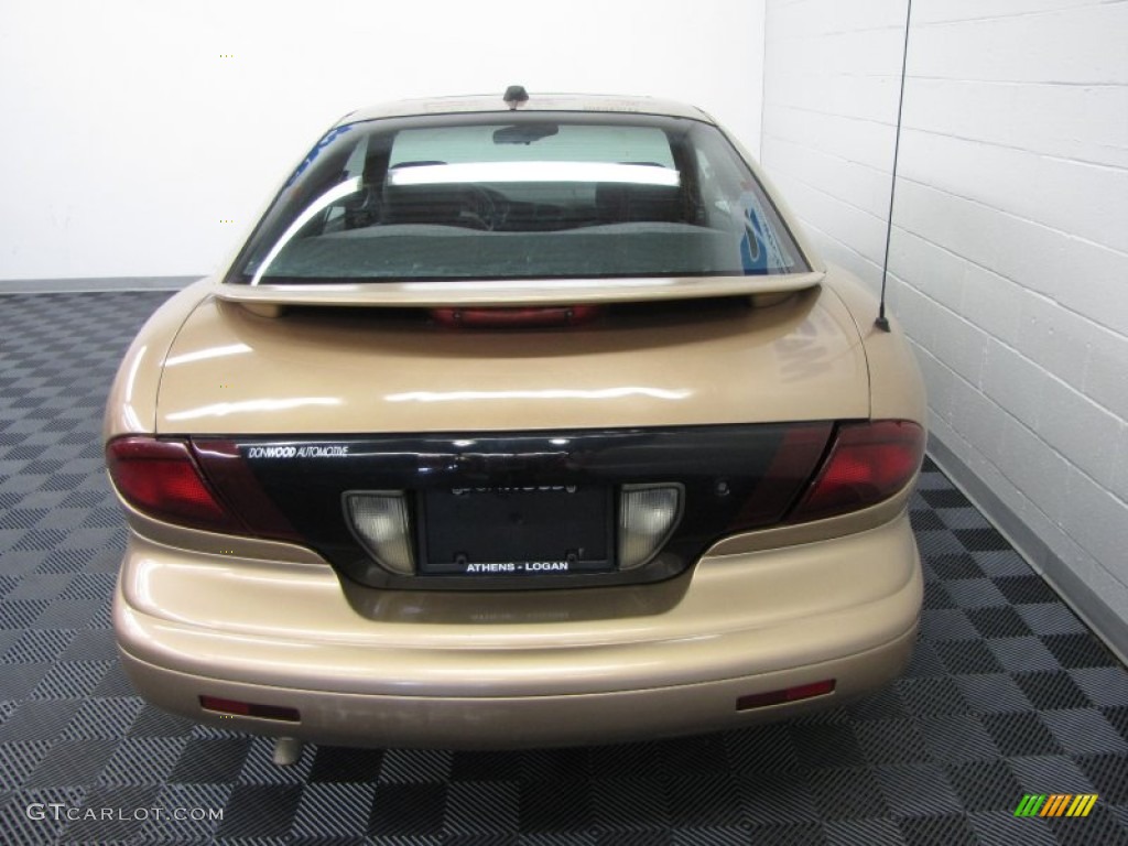 1998 Sunfire SE Coupe - Gold Metallic / Black photo #8