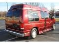 2003 Burgundy Red Metallic Ford E Series Van E150 Passenger Conversion  photo #6