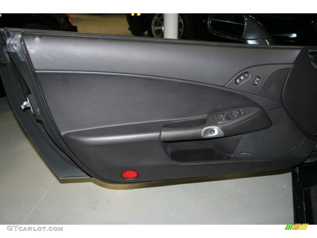 2009 Corvette Coupe - Cyber Gray Metallic / Ebony photo #11