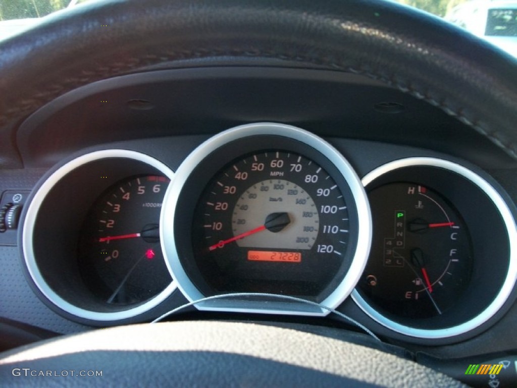2010 Toyota Tacoma V6 PreRunner Double Cab Gauges Photo #58927786