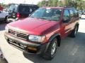 1996 Cayenne Red Nissan Pathfinder SE 4x4  photo #1