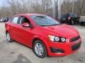 2012 Victory Red Chevrolet Sonic LT Sedan  photo #6