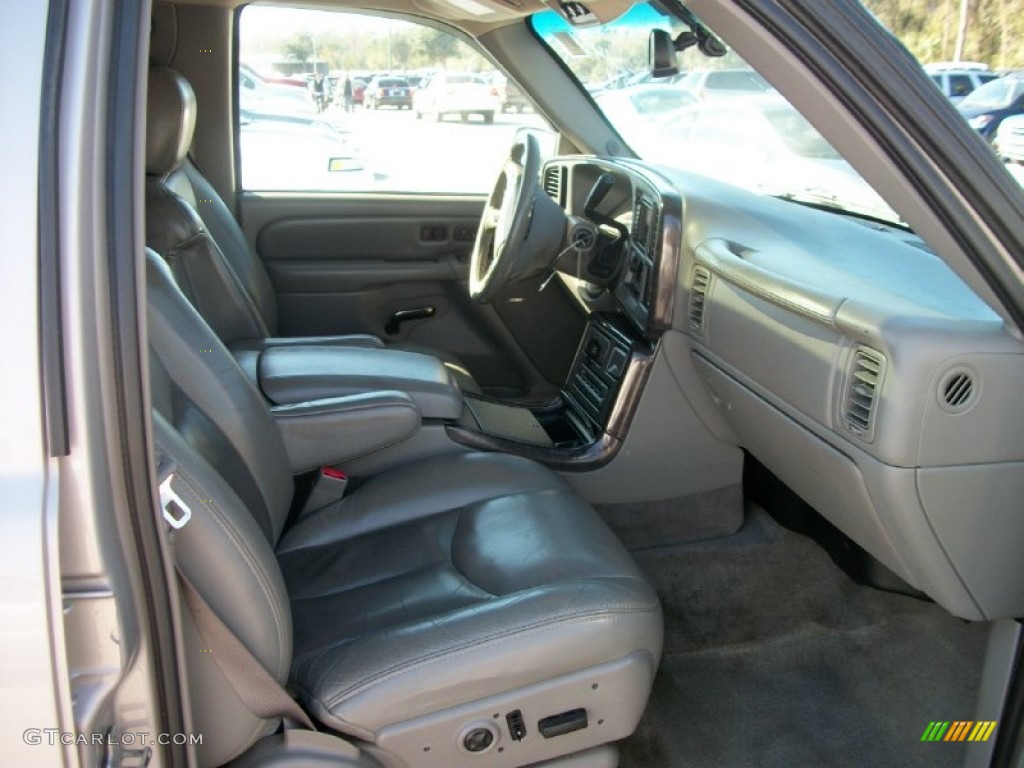 2004 Yukon Denali AWD - Silver Birch Metallic / Stone Gray photo #6