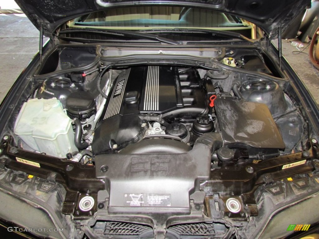 2001 3 Series 325i Sedan - Jet Black / Sand photo #19