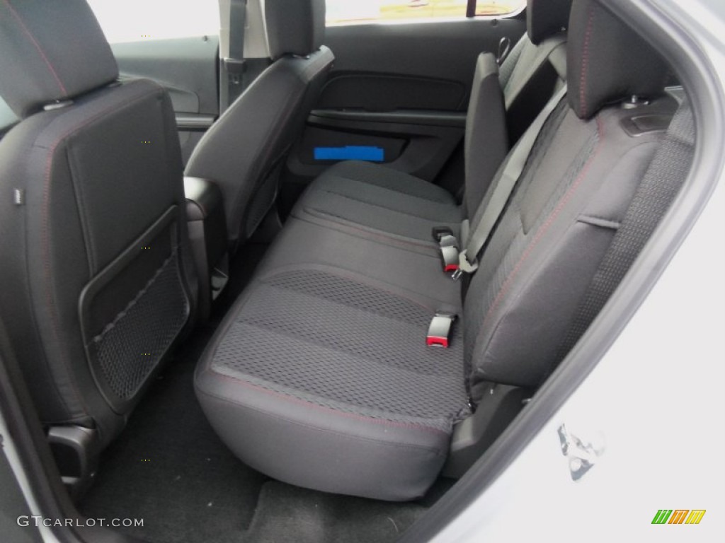 Jet Black Interior 2012 Chevrolet Equinox LS AWD Photo #58930772