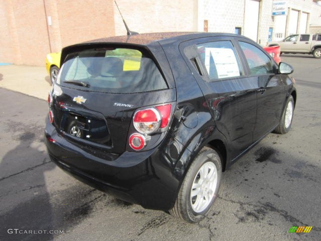 Black 2012 Chevrolet Sonic LS Hatch Exterior Photo #58931628