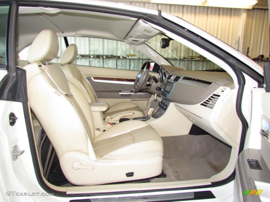 2008 Sebring Limited Hardtop Convertible - Stone White / Medium Pebble Beige/Cream photo #9