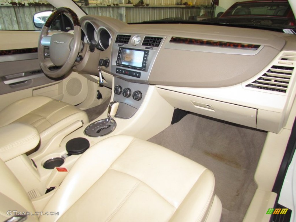 2008 Sebring Limited Hardtop Convertible - Stone White / Medium Pebble Beige/Cream photo #14