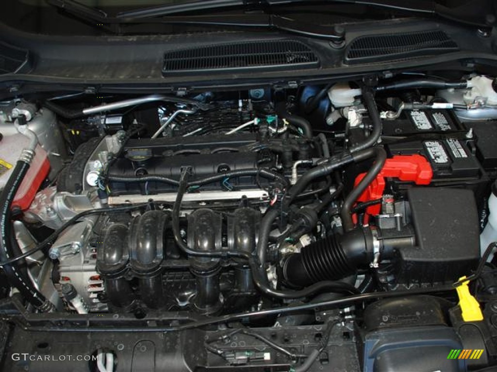 2012 Ford Fiesta SE Hatchback 1.6 Liter DOHC 16-Valve Ti-VCT Duratec 4 Cylinder Engine Photo #58933122