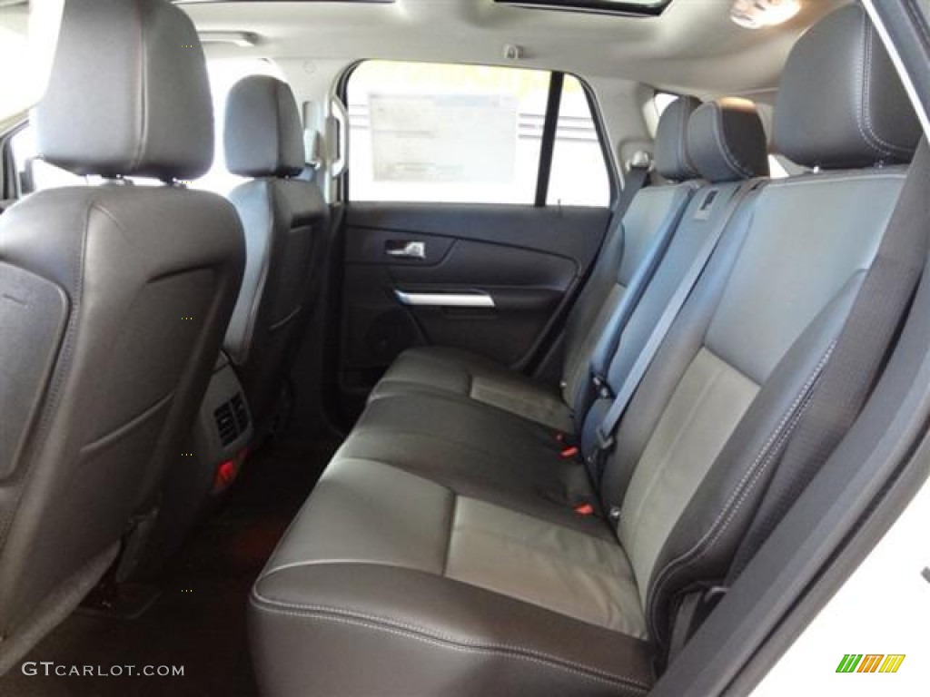 Charcoal Black/Silver Smoke Metallic Interior 2012 Ford Edge Sport Photo #58933857