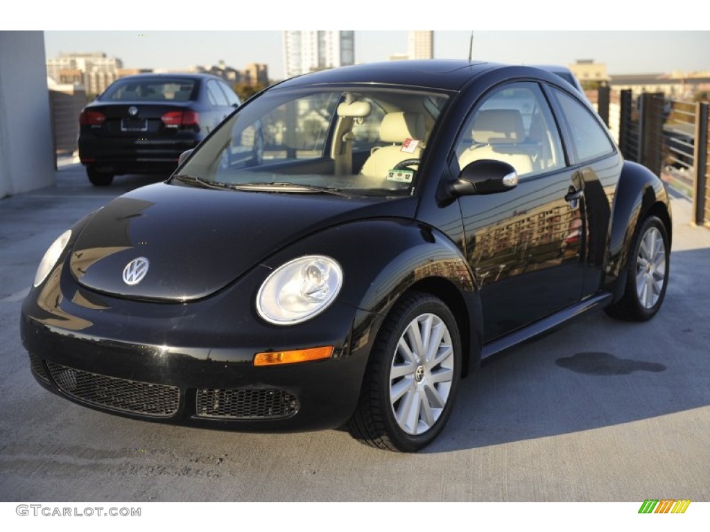Black 2008 Volkswagen New Beetle SE Coupe Exterior Photo #58933869