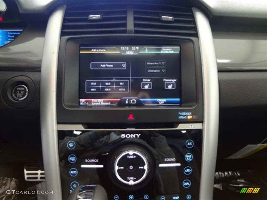 2012 Edge Sport - White Platinum Metallic Tri-Coat / Charcoal Black/Silver Smoke Metallic photo #20