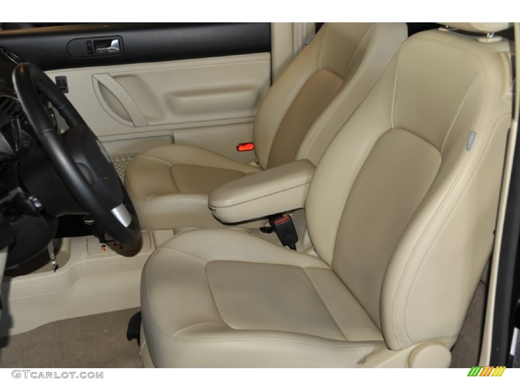 Cream Beige Interior 2008 Volkswagen New Beetle SE Coupe Photo #58933959