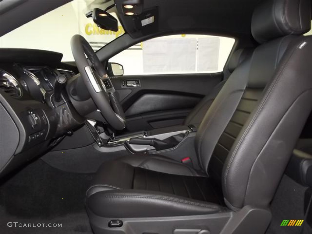 Charcoal Black/Carbon Black Interior 2012 Ford Mustang C/S California Special Coupe Photo #58934262