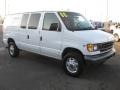 Oxford White 2000 Ford E Series Van E350 Cargo